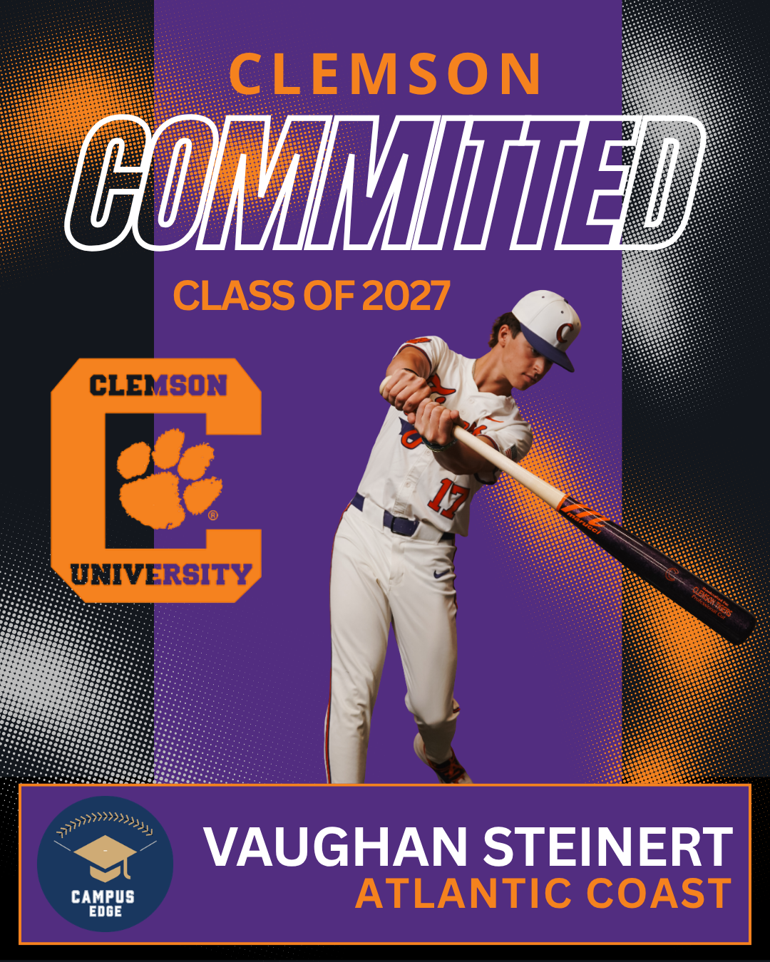 Vaughan Steinert — committed to Clemson